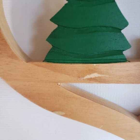 Vnt 80s Contry Christmas hanging - Picture 4 of 8